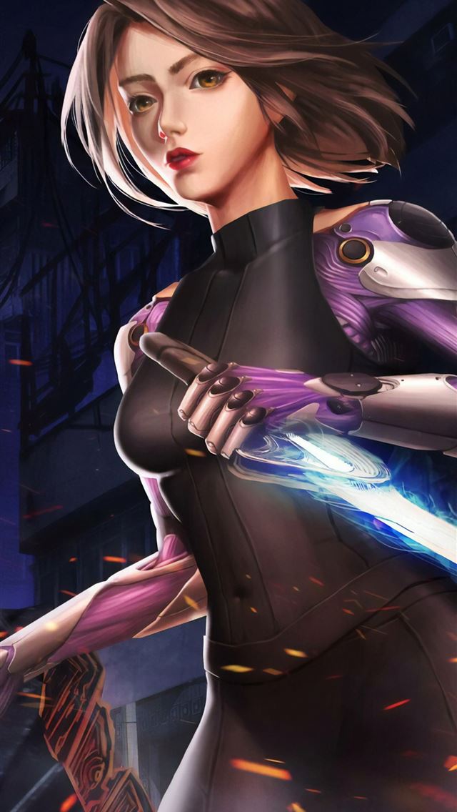 1284x2778 alita - alita iPhone Wallpaper