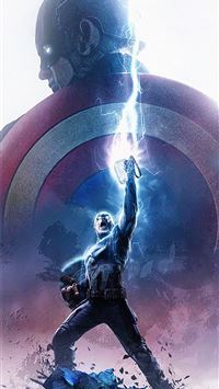 captain america fortnite wallpaper