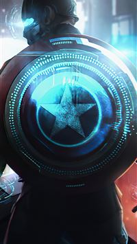 captain america fortnite wallpaper