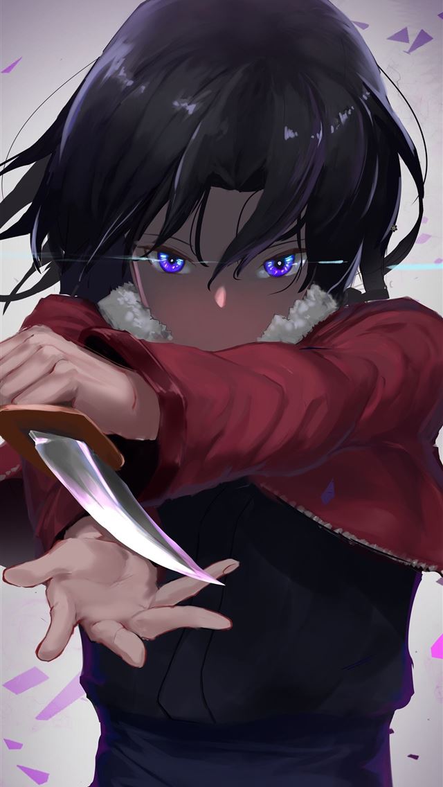 1284x2778 touko aozaki - anime iPhone Wallpaper