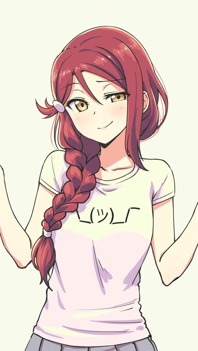 1284x2778 touko aozaki - anime iPhone Wallpaper