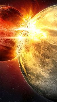 solar storm iPhone wallpaper