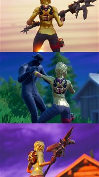 8 ball vs scratch fortnite wallpaper