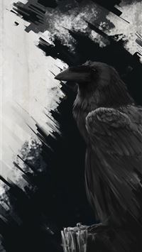 frozen raven fortnite wallpaper