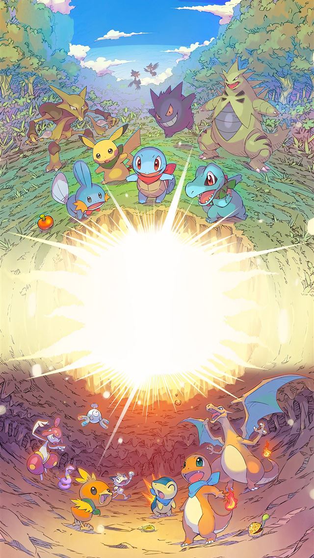 1284x2778 ampharos hd - ampharos hd iPhone Wallpaper