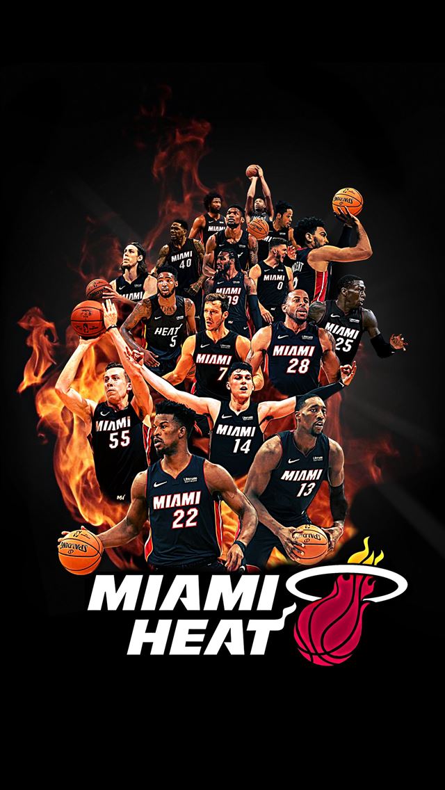 1284x2778 miami heat - miami heat iPhone Wallpaper