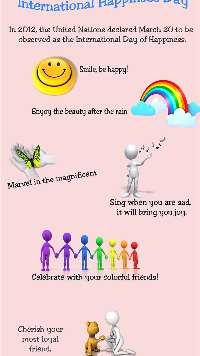 1284x2778 international day of happiness - international day of happiness iPhone Wallpaper