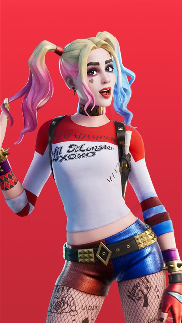 1284x2778 harley quinn fortnite - harley quinn fortnite iPhone Wallpaper