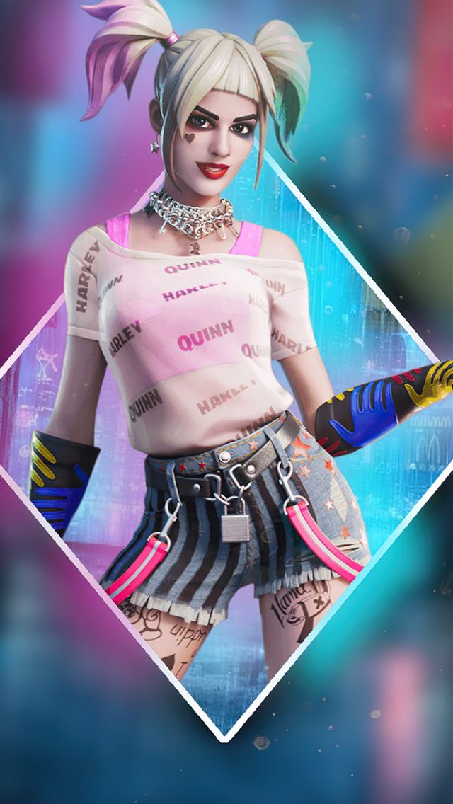 1284x2778 harley quinn fortnite - harley quinn fortnite iPhone Wallpaper