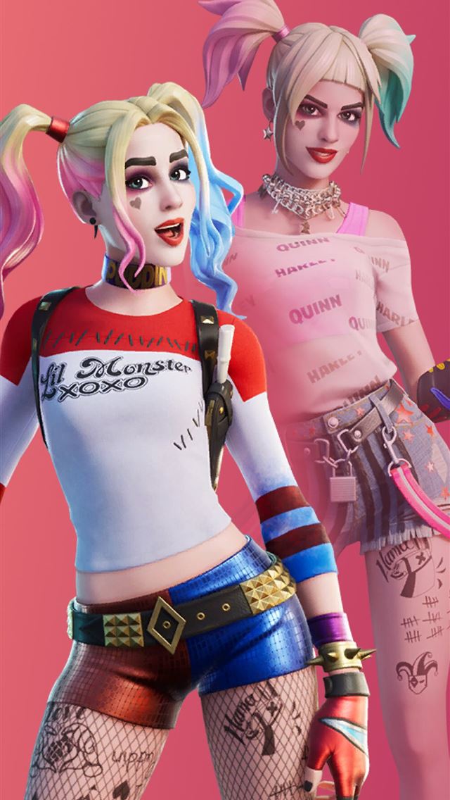 1284x2778 harley quinn fortnite - harley quinn fortnite iPhone Wallpaper