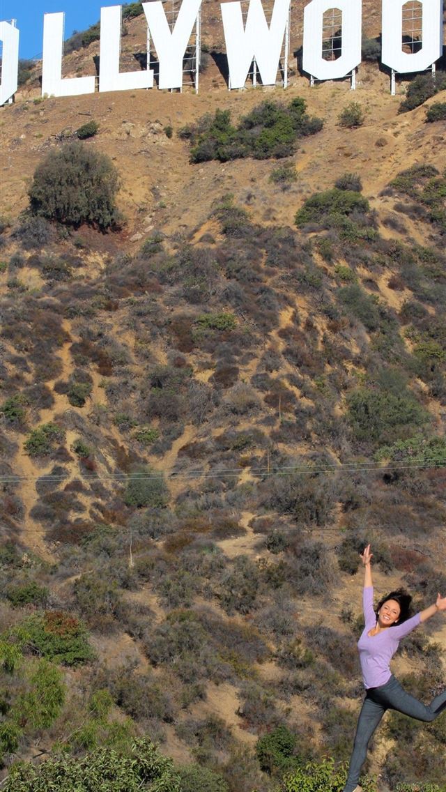 1125x2436 hollywood sign - hollywood sign iPhone Wallpaper