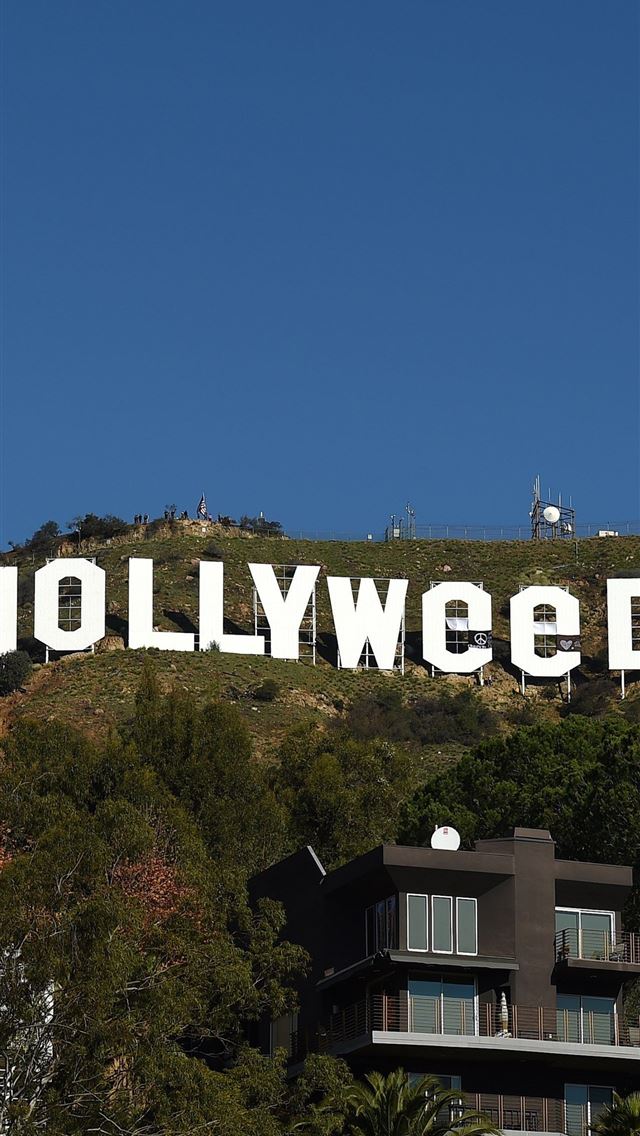 1284x2778 hollywood sign - hollywood sign iPhone Wallpaper