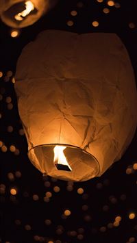 floating lanterns festival wallpaper