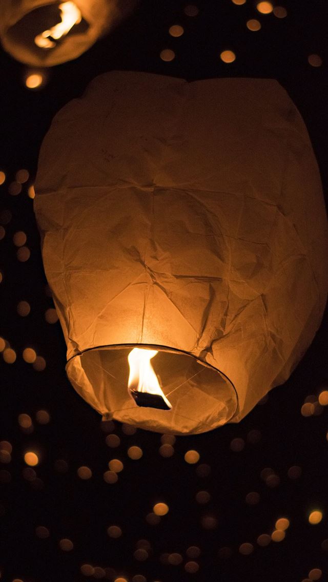 1284x2778 floating lanterns festival - floating lanterns festival iPhone Wallpaper