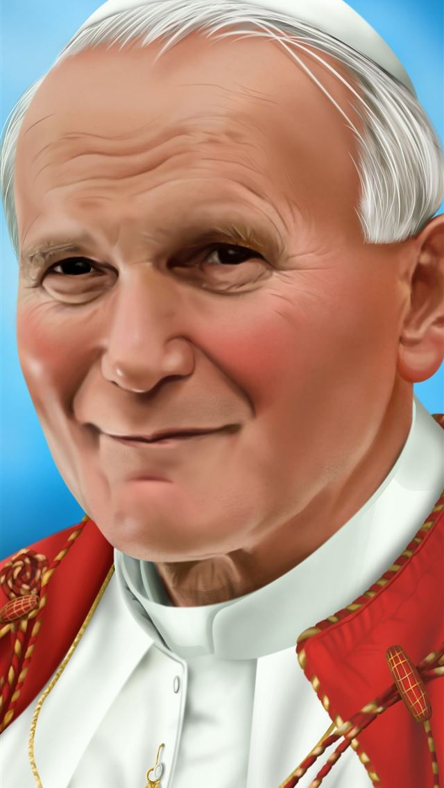1284x2778 pope john paul ii - pope john paul ii iPhone Wallpaper