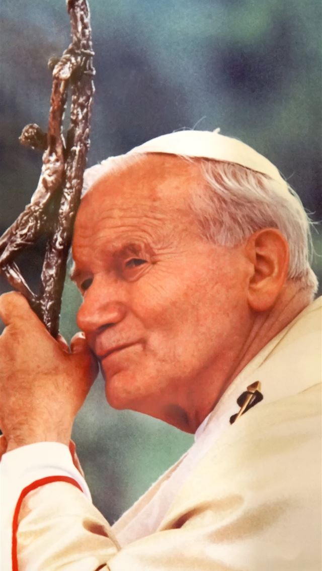 1284x2778 pope john paul ii - pope john paul ii iPhone Wallpaper