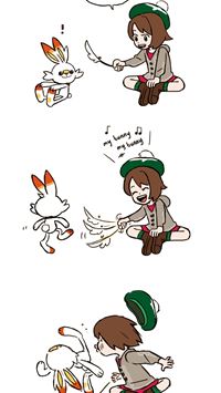 scorbunny hd wallpaper