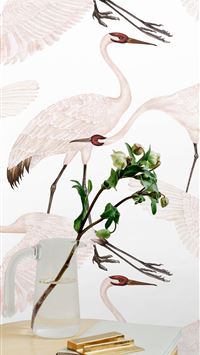 herons wallpaper