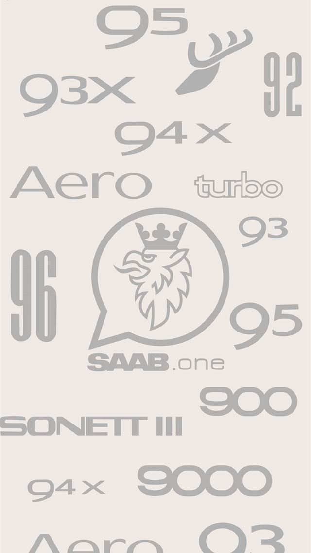 1284x2778 saab logo - saab logo iPhone Wallpaper