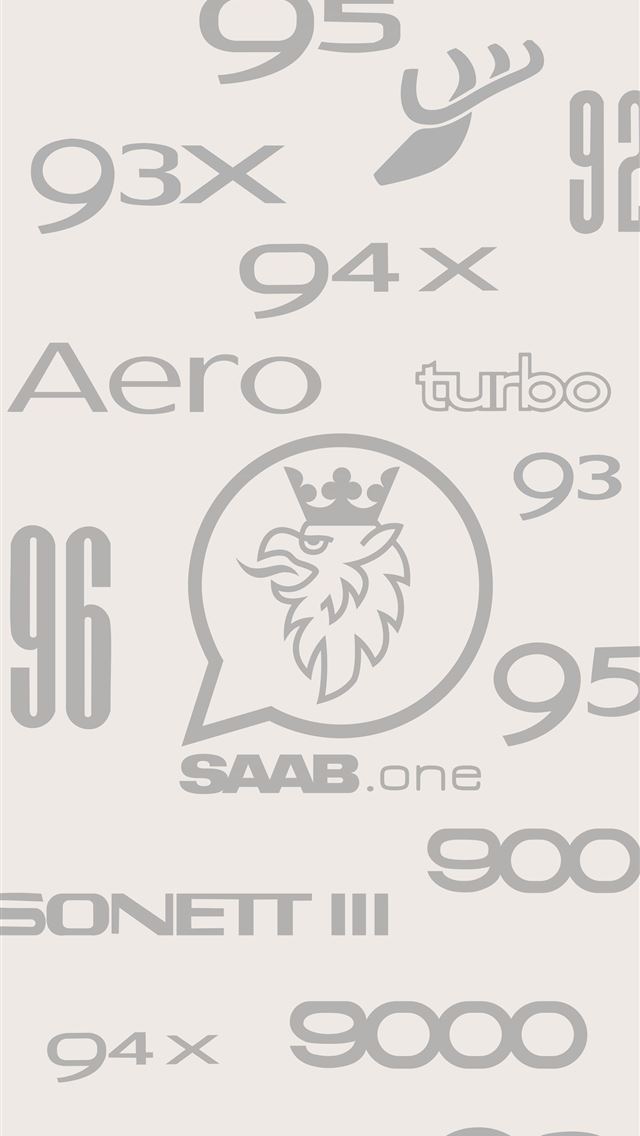 1284x2778 saab logo - saab logo iPhone Wallpaper