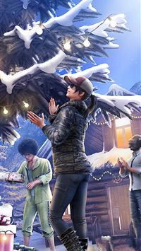 fortnite christmas wallpaper