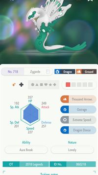 zygarde hd wallpaper