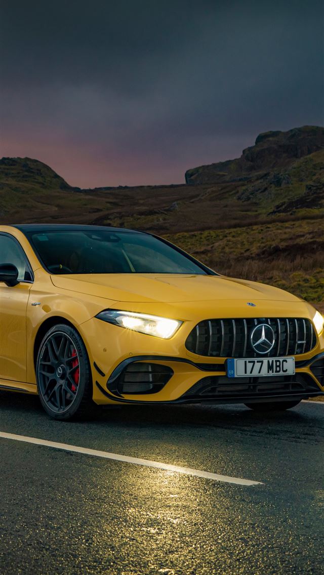 1284x2778 mercedes amg a 45 2019 - mercedes amg a 45 2019 iPhone Wallpaper