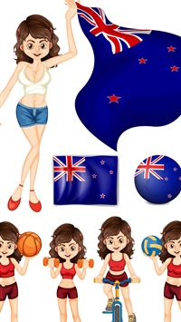 new zealand flag wallpaper