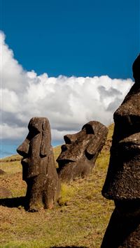 easter island wallpaper