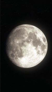 quarter moon wallpaper