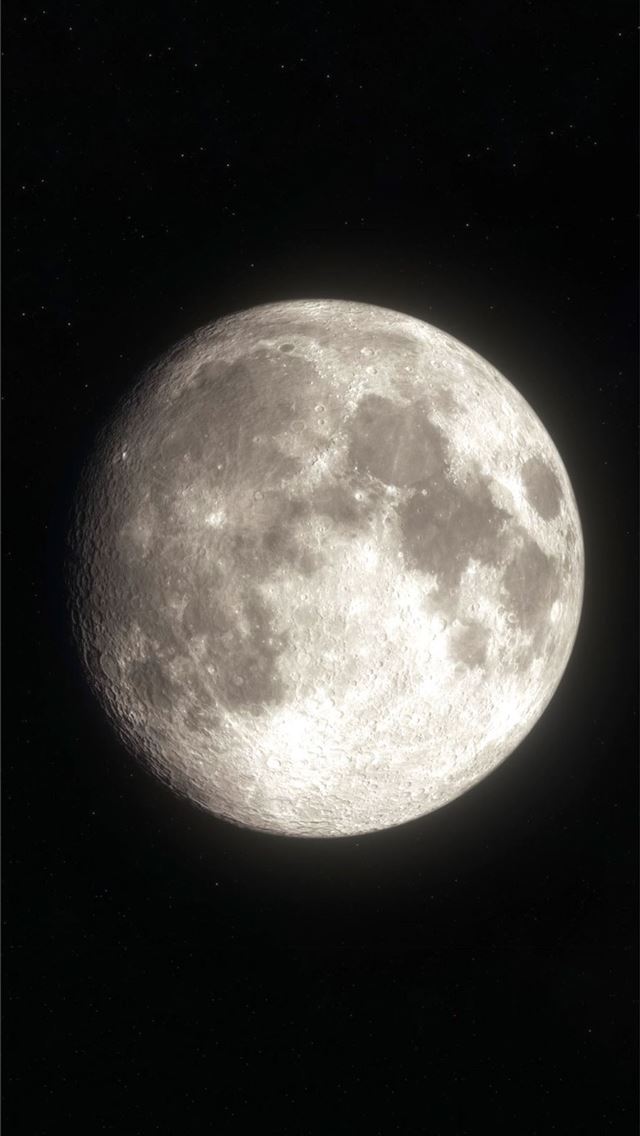 1284x2778 quarter moon - quarter moon iPhone Wallpaper