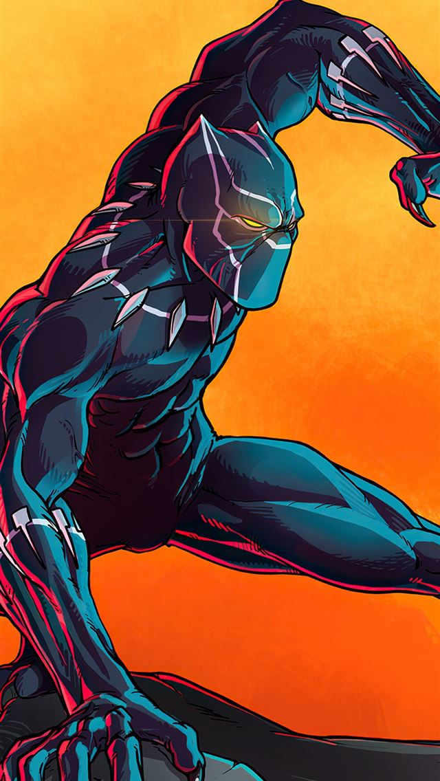 1125x2436 black panther fortnite - black panther fortnite iPhone Wallpaper