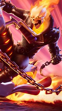 ghost rider fortnite wallpaper