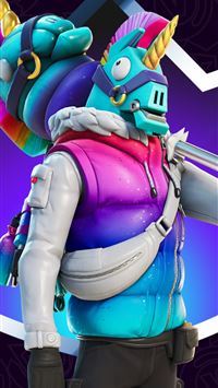 chaos agent fortnite wallpaper