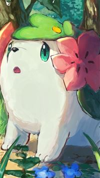 shaymin hd wallpaper