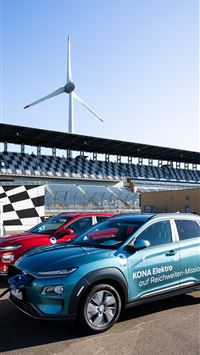 hyundai kona ev wallpaper