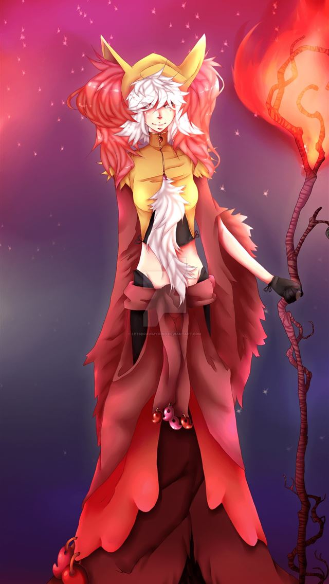 1125x2436 braixen hd - braixen hd iPhone Wallpaper