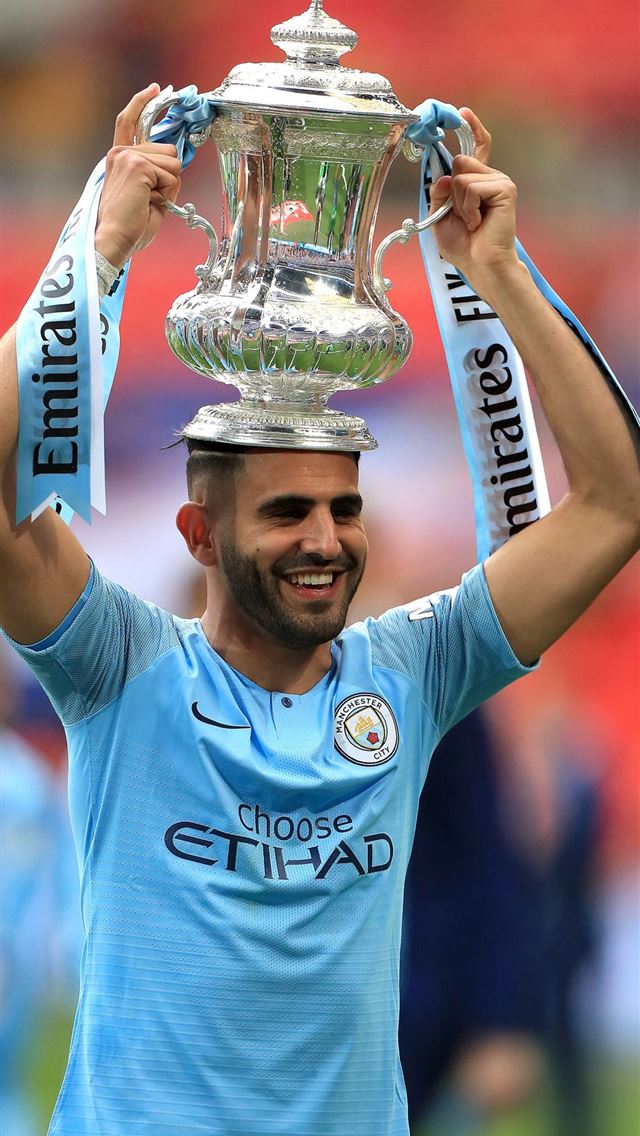 640x1136 mahrez manchester city -  iPhone Wallpaper
