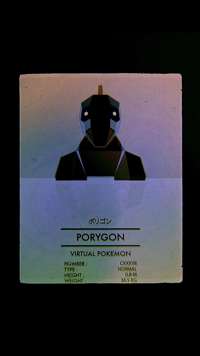 1284x2778 porygon hd - porygon hd iPhone Wallpaper