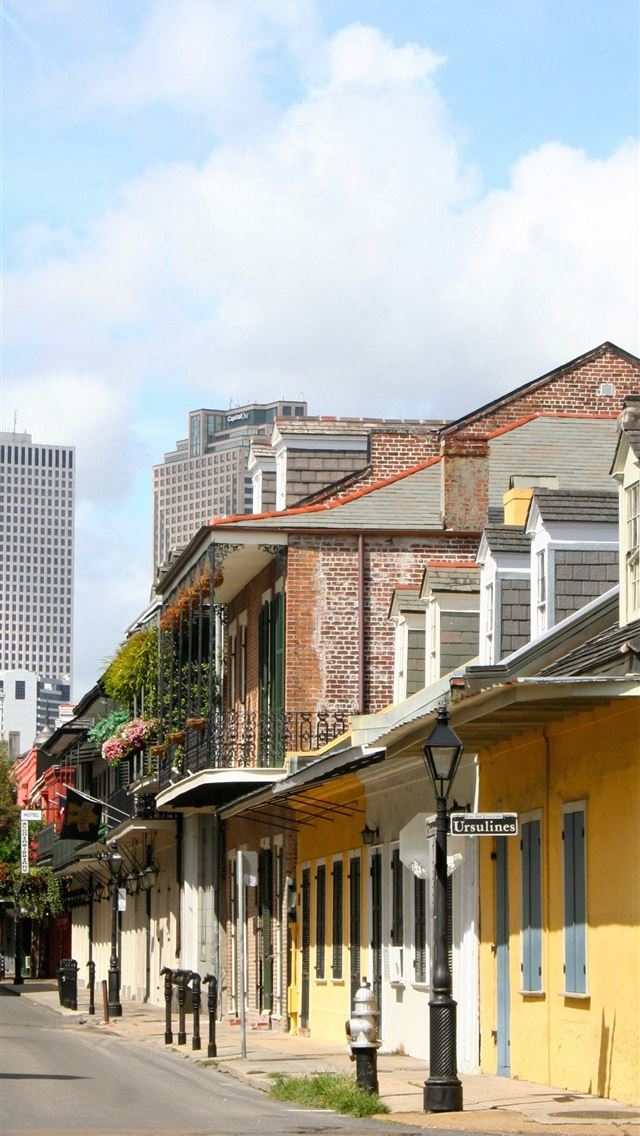 1284x2778 french quarter -  iPhone Wallpaper