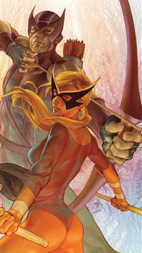 mockingbird marvel wallpaper