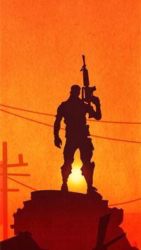 soldier fortnite wallpaper