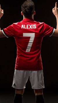 alexis sanchez manchester united wallpaper