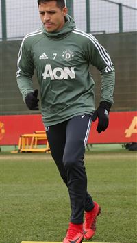 alexis sanchez manchester united wallpaper