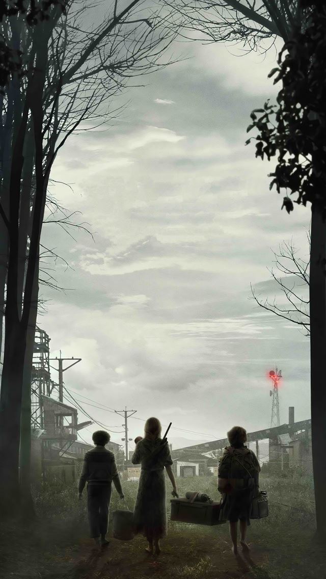 1284x2778 a quiet place movie -  iPhone Wallpaper