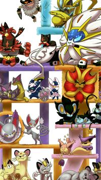 meowstic hd wallpaper