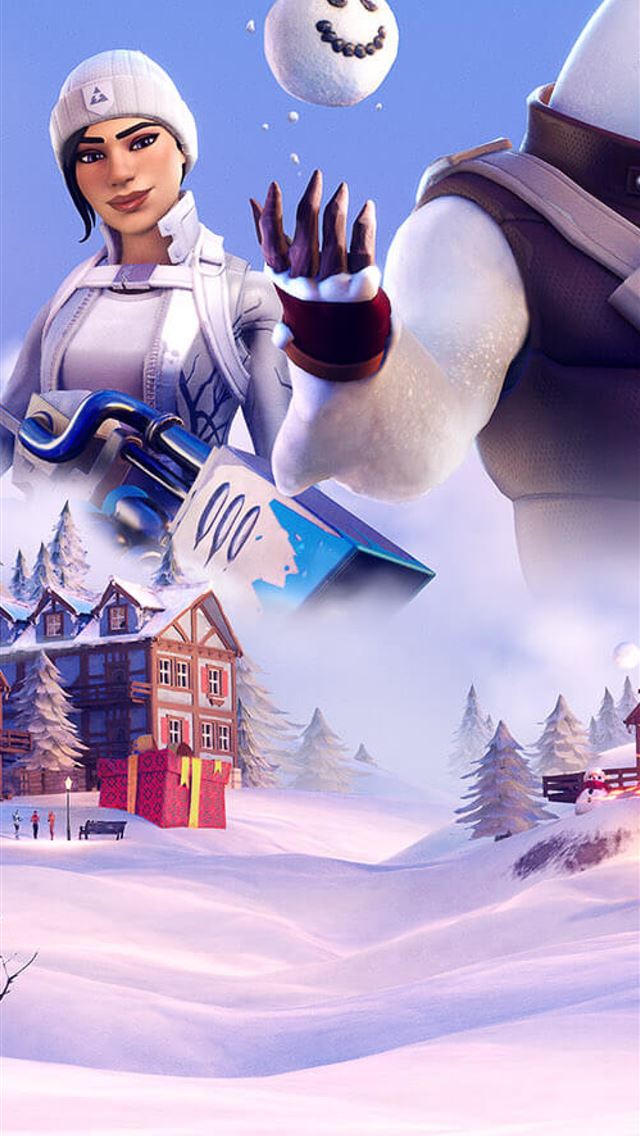 1284x2778 sgt winter fortnite - sgt winter fortnite iPhone Wallpaper