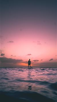 paddle boarding wallpaper