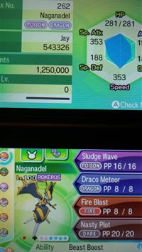 naganadel hd wallpaper