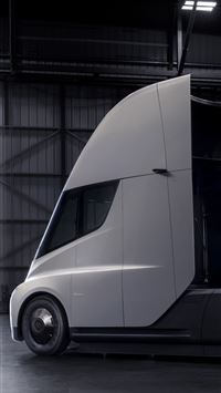 tesla semi truck wallpaper